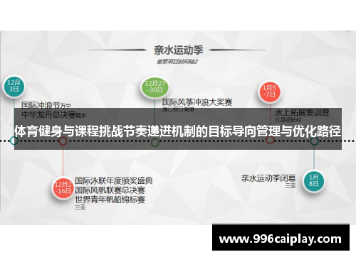 体育健身与课程挑战节奏递进机制的目标导向管理与优化路径